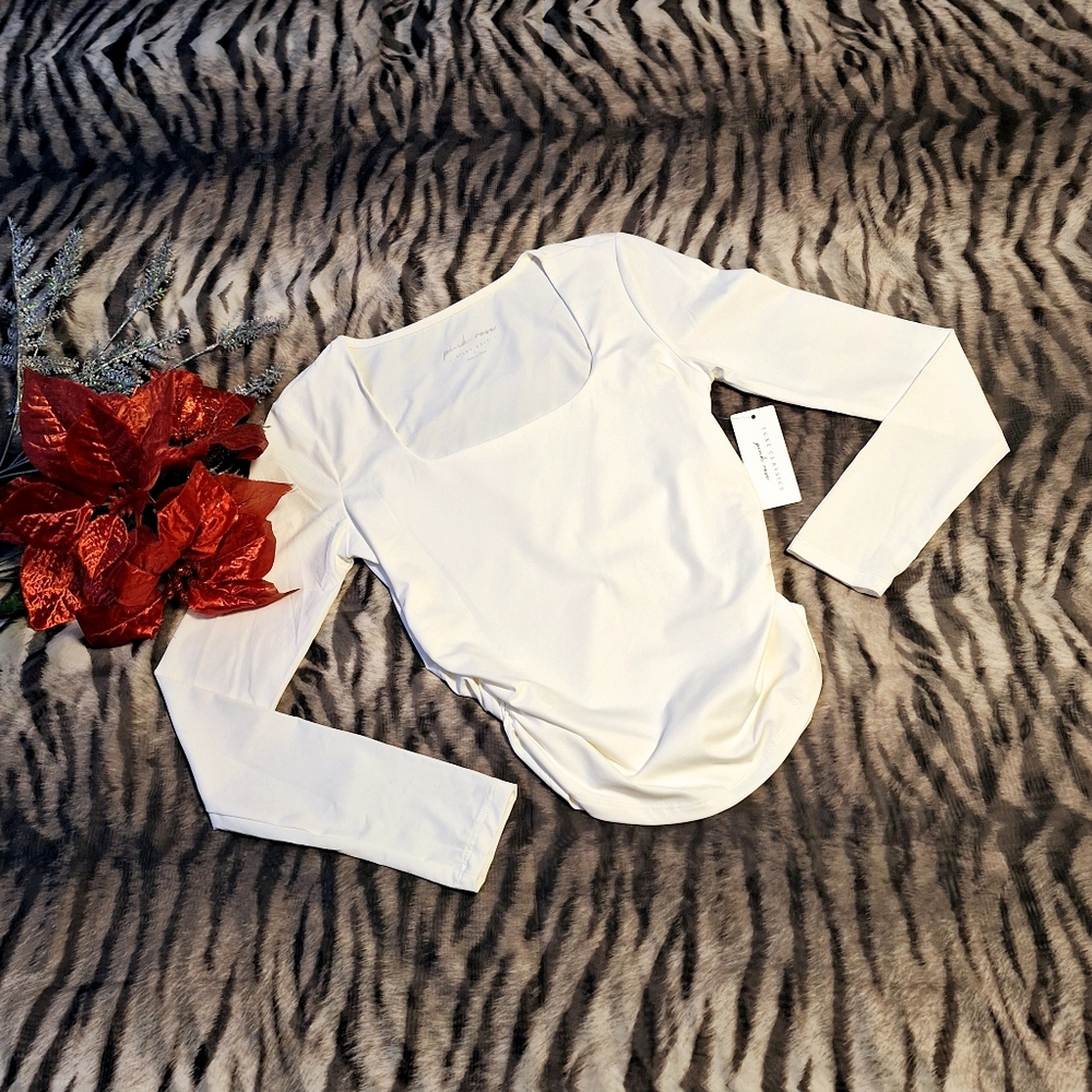 2 For $25 - LUXE CLASSIC – PINK ROSE TOP – SZ SMALL – NWT